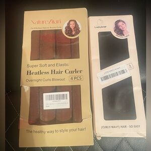 2 Boxes of Heatless Hair Curlers